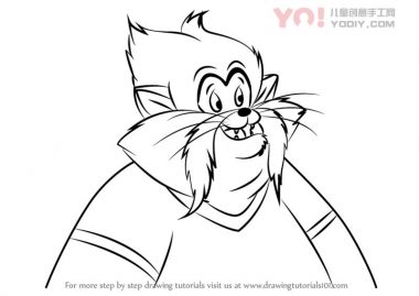 学习如何从美国尾巴（美国尾巴）绘制老虎-优优资源