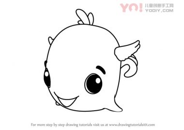 了解如何从孵化（孵化）绘制极地鲸鱼-优优资源