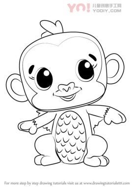 学习如何从孵化（孵化）绘制Monkiwi-优优资源