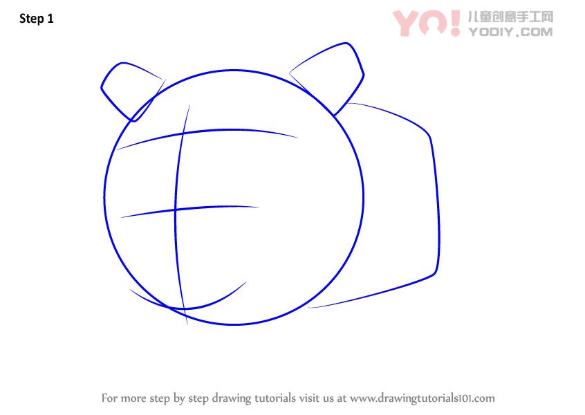 图片[2]-学习如何从孵出（孵雪）绘制Hiphatch-YO儿童创意手工网